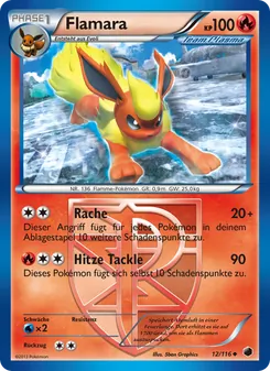 Flamara, Karte 12 aus Plasma-Frost