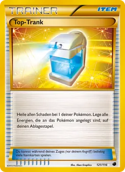 Top-Trank, Karte 121 aus Plasma-Frost