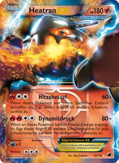 Heatran-EX, Karte 13 aus Plasma-Frost