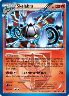 Skelabra, Karte 16 aus Plasma-Frost