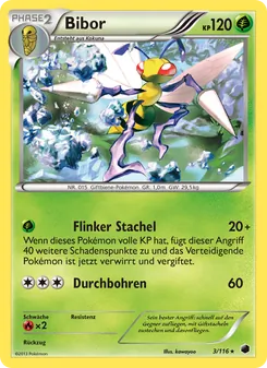Bibor, Karte 3 aus Plasma-Frost