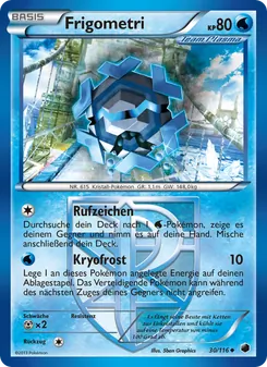 Frigometri, Karte 30 aus Plasma-Frost