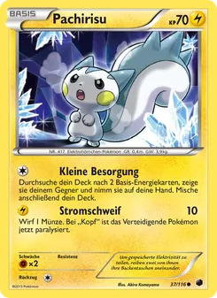 Pachirisu, Karte 37 aus Plasma-Frost