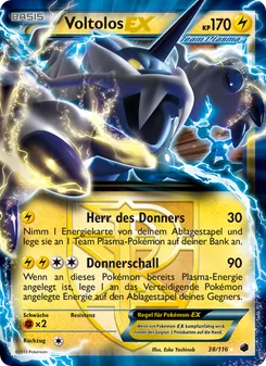 Voltolos-EX, Karte 38 aus Plasma-Frost