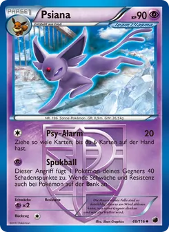 Psiana, Karte 48 aus Plasma-Frost