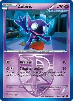Zobiris, Karte 49 aus Plasma-Frost