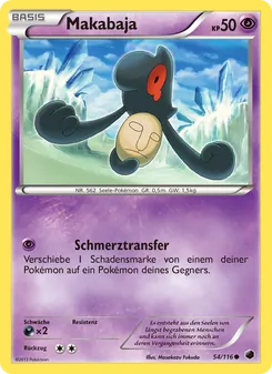 Makabaja, Karte 54 aus Plasma-Frost