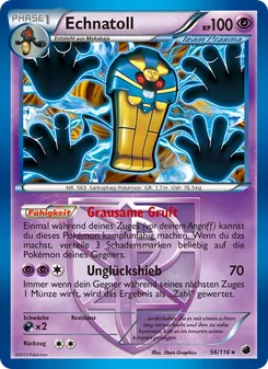 Echnatoll, Karte 56 aus Plasma-Frost