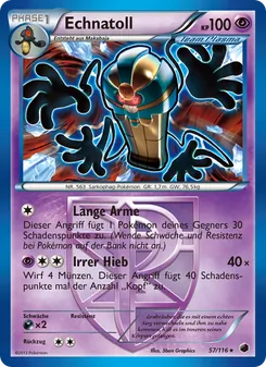 Echnatoll, Karte 57 aus Plasma-Frost