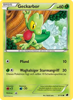 Geckarbor, Karte 6 aus Plasma-Frost