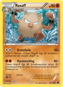 Rasaff, Karte 60 aus Plasma-Frost