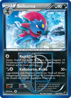 Snibunna, Karte 66 aus Plasma-Frost