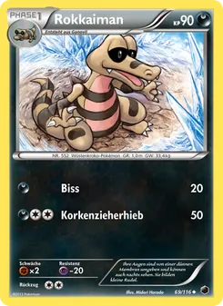Rokkaiman, Karte 69 aus Plasma-Frost