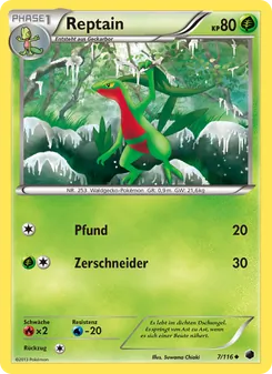 Reptain, Karte 7 aus Plasma-Frost