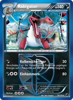 Rabigator, Karte 70 aus Plasma-Frost