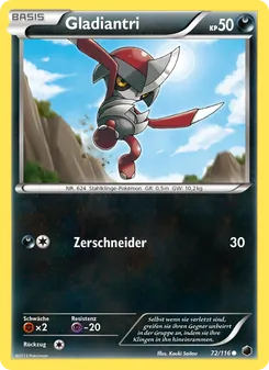 Gladiantri, Karte 72 aus Plasma-Frost