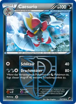 Caesurio, Karte 73 aus Plasma-Frost