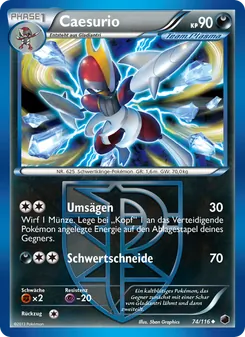 Caesurio, Karte 74 aus Plasma-Frost