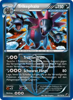 Trikephalo, Karte 78 aus Plasma-Frost