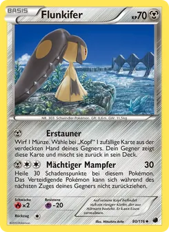 Flunkifer, Karte 80 aus Plasma-Frost