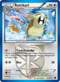 Rattikarl, Karte 88 aus Plasma-Frost