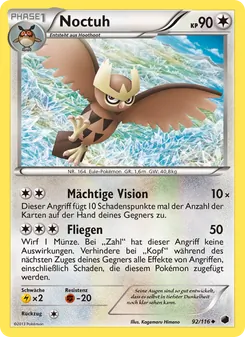 Noctuh, Karte 92 aus Plasma-Frost