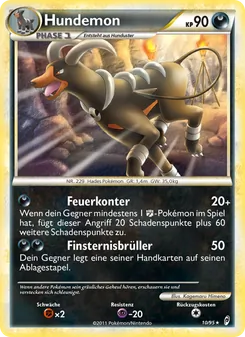 Hundemon, Karte 10 aus Ruf der Legenden
