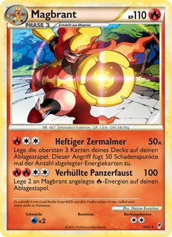 Magbrant, Karte 16 aus Ruf der Legenden