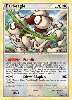 Farbeagle, Karte 21 aus Ruf der Legenden