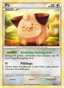 Pii, Karte 24 aus Ruf der Legenden