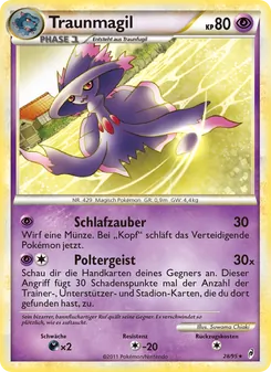 Traunmagil, Karte 28 aus Ruf der Legenden