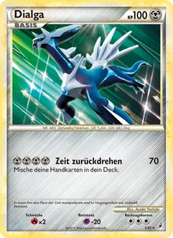 Dialga, Karte 3 aus Ruf der Legenden