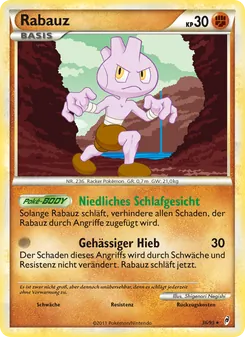 Rabauz, Karte 36 aus Ruf der Legenden