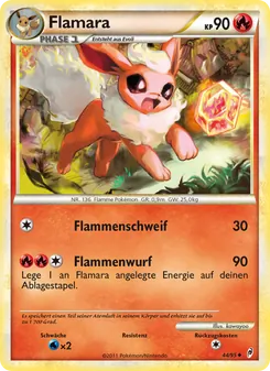 Flamara, Karte 44 aus Ruf der Legenden