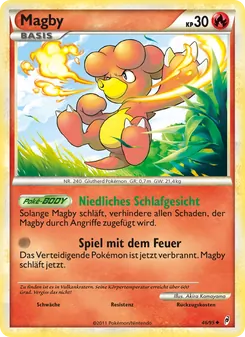 Magby, Karte 46 aus Ruf der Legenden