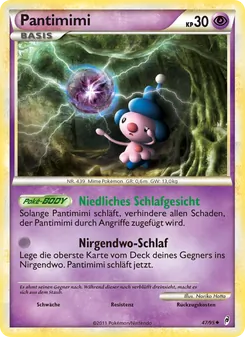 Pantimimi, Karte 47 aus Ruf der Legenden