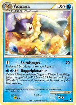 Aquana, Karte 52 aus Ruf der Legenden