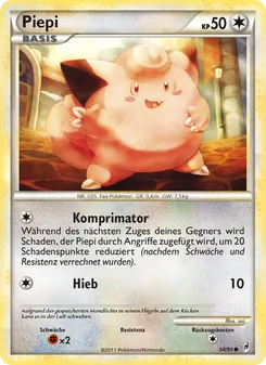 Piepi, Karte 54 aus Ruf der Legenden