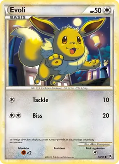 Evoli, Karte 56 aus Ruf der Legenden