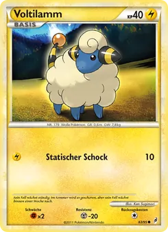 Voltilamm, Karte 63 aus Ruf der Legenden