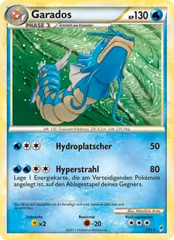 Garados, Karte 7 aus Ruf der Legenden
