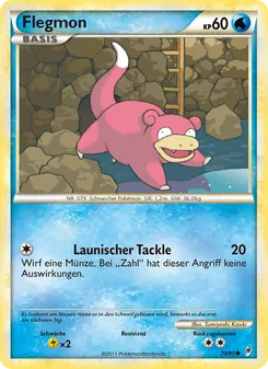 Flegmon, Karte 70 aus Ruf der Legenden