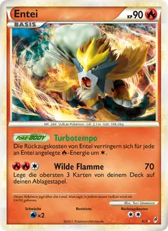Entei, Karte SL3 aus Ruf der Legenden