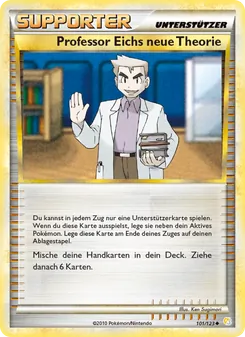 Professor Eichs neue Theorie, Karte 101 aus HeartGold SoulSilver