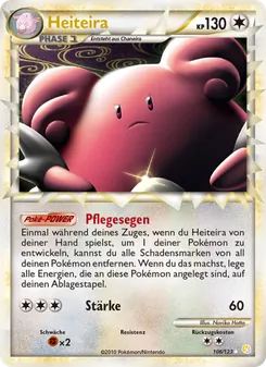 Heiteira, Karte 106 aus HeartGold SoulSilver