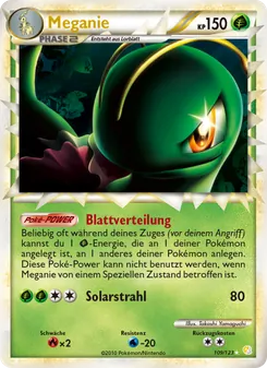 Meganie, Karte 109 aus HeartGold SoulSilver