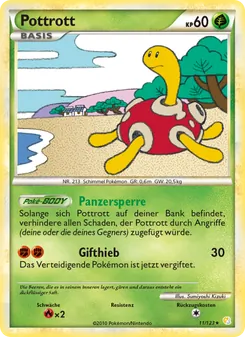 Pottrott, Karte 11 aus HeartGold SoulSilver