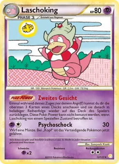 Laschoking, Karte 12 aus HeartGold SoulSilver