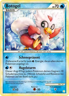 Botogel, Karte 39 aus HeartGold SoulSilver