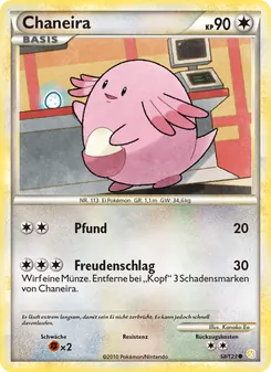 Chaneira, Karte 58 aus HeartGold SoulSilver